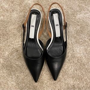 Zara Slingback Pumps